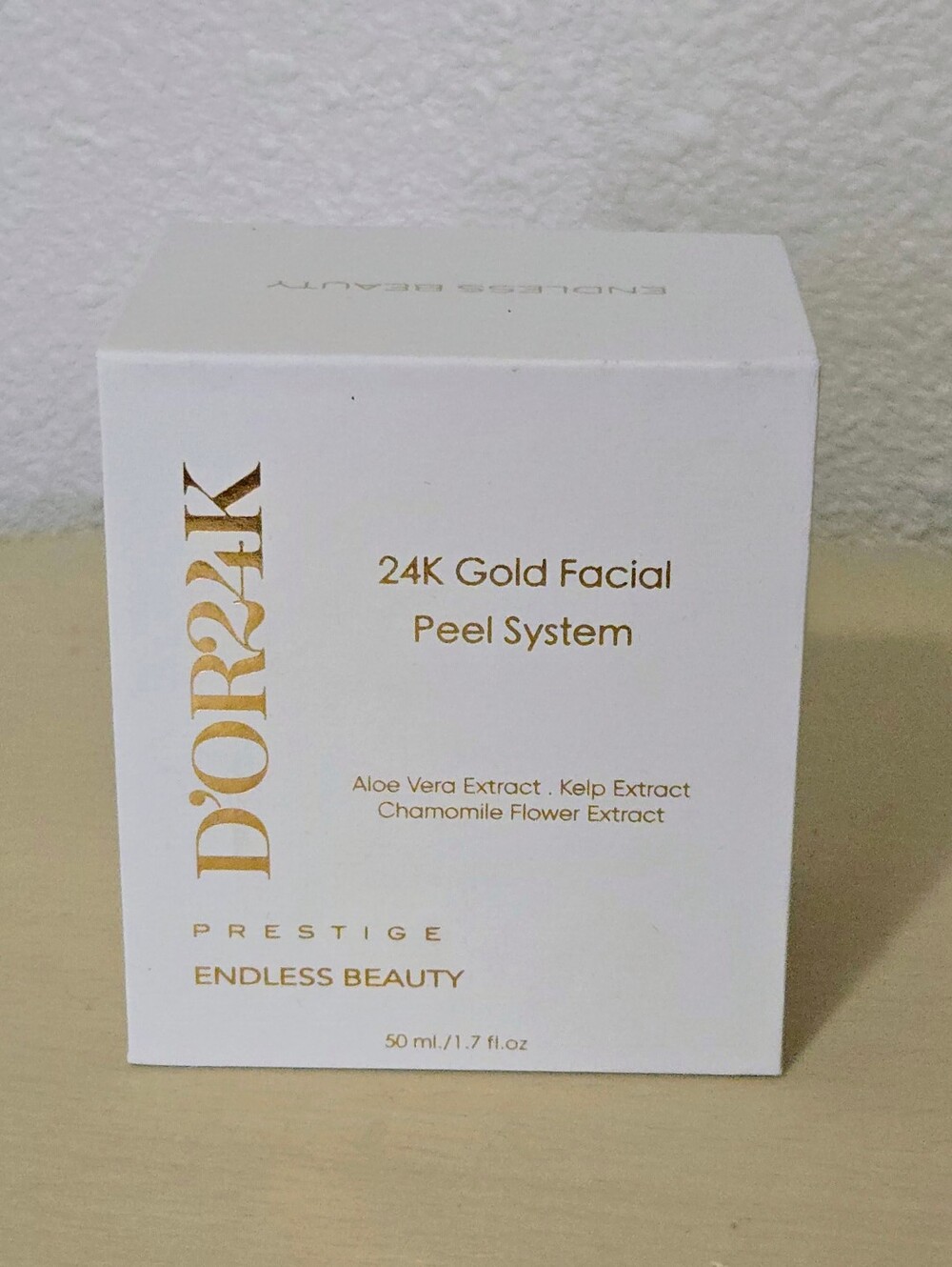 NEW D'OR24K 24K Gold Facial Peel System 50ml - Luxury Skincare - New in Box!